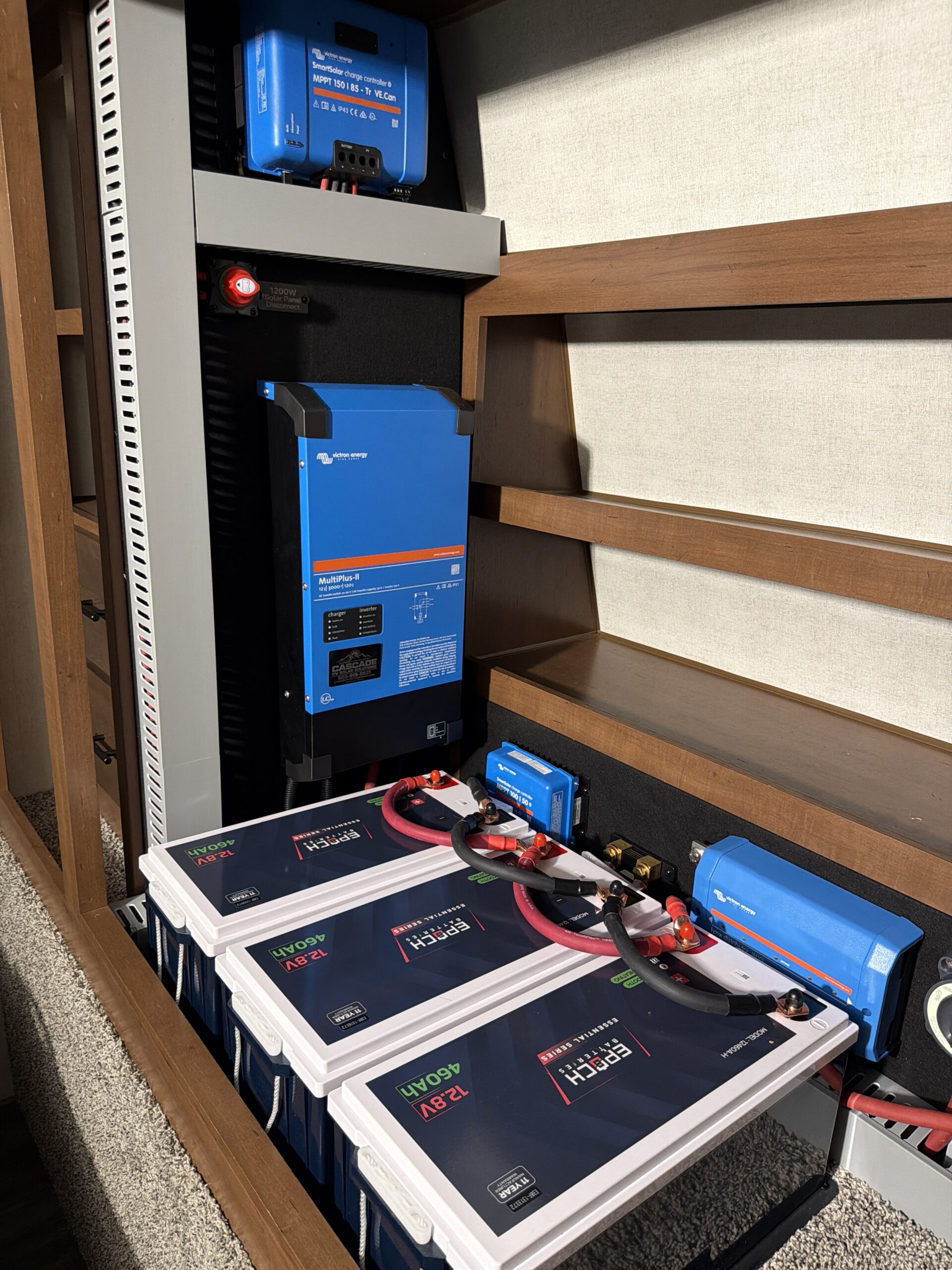 Outdoors RV 280 KVS Solar Upgrade: Behind the Build with Epoch Lithium and Victron Power